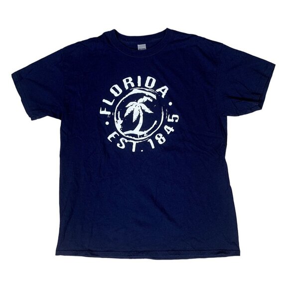 Florida Established 1845 Blue T-Shirt Size Large - Picture 1 of 5